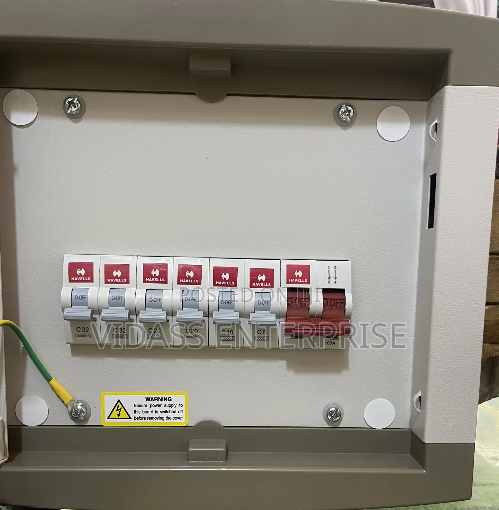 6 Way Main Switch Havell