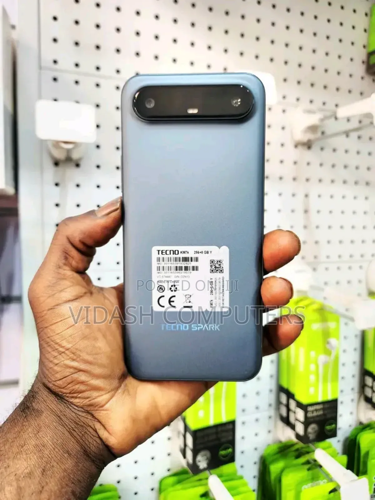 Tecno Spark Slim 256 GB Black