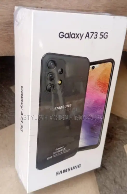 New Samsung Galaxy A73 5G 256 GB Black