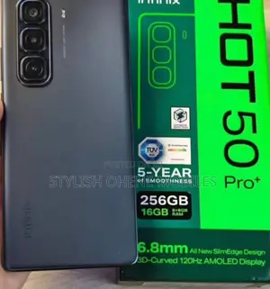 New Infinix Hot 50 Pro+ 4G 256 GB Black