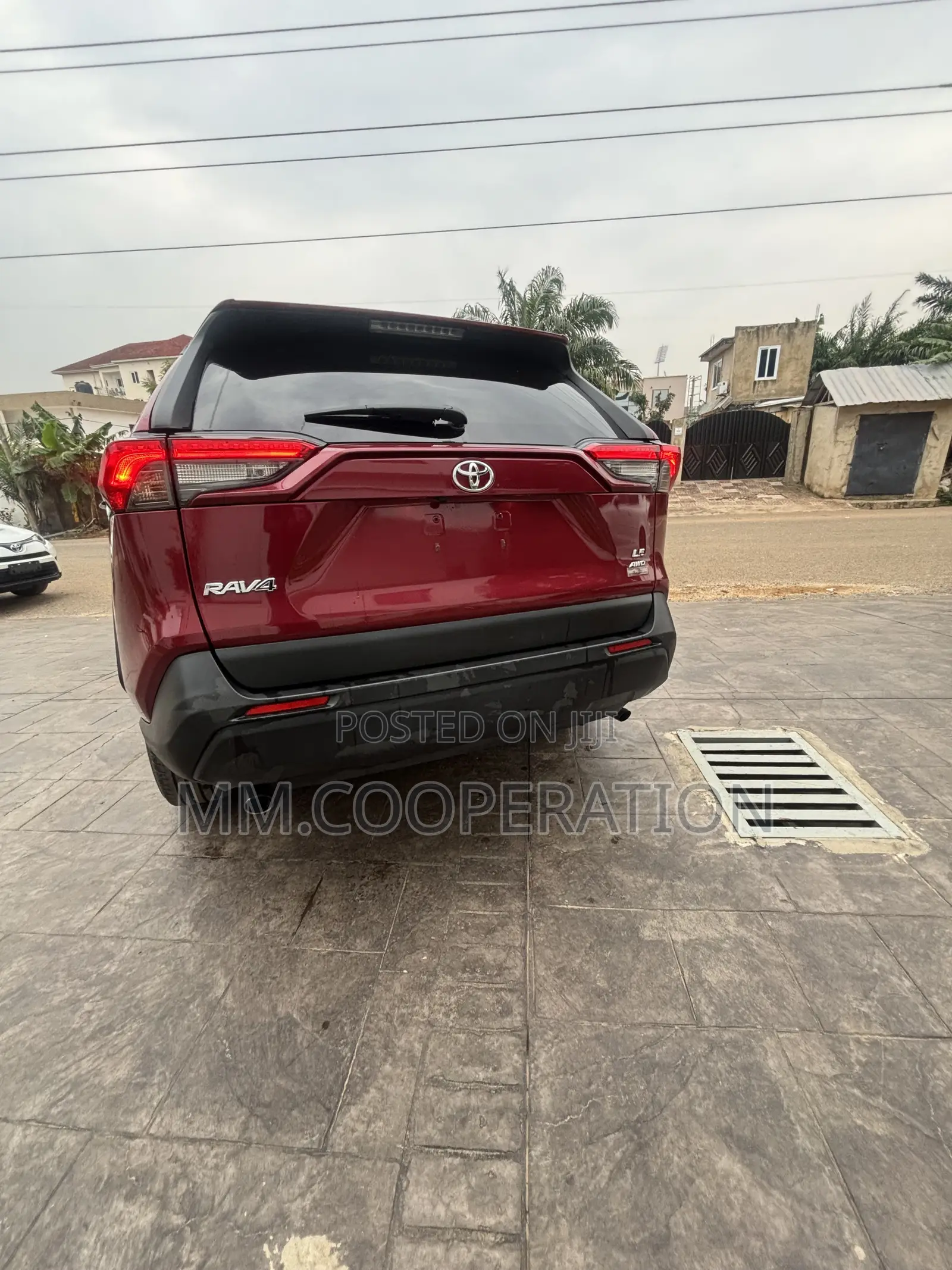Toyota RAV4 LE AWD 2019 Red