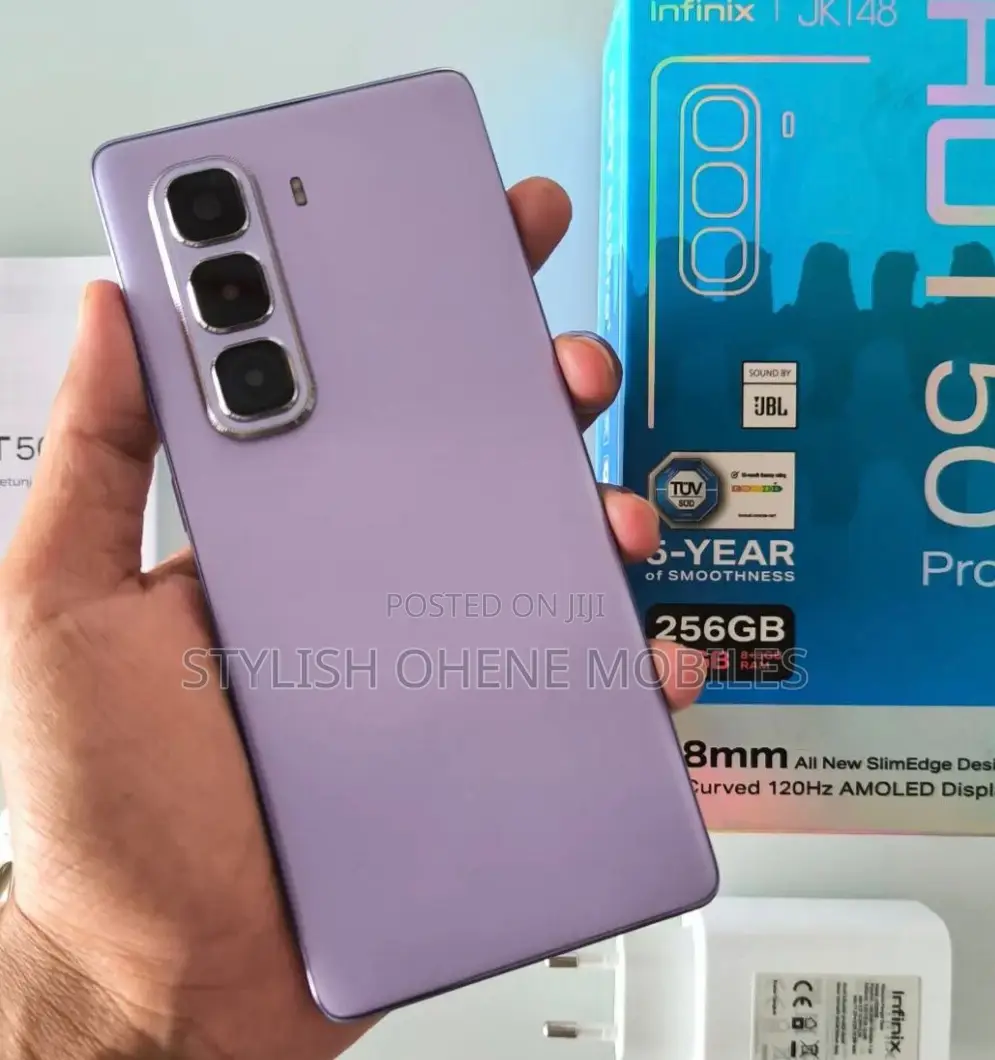New Infinix Hot 50 Pro+ 4G 256 GB Purple