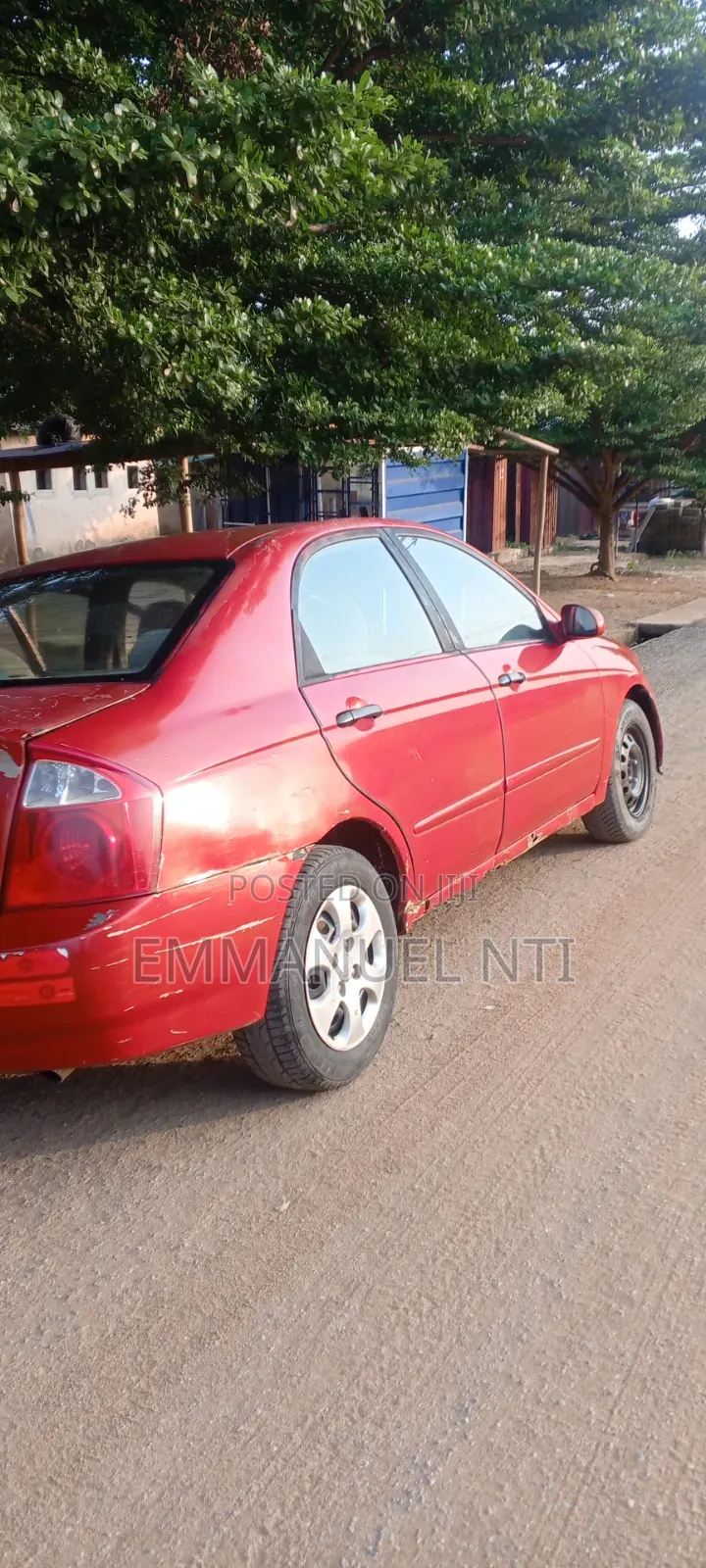 Kia Spectra 2009 Red