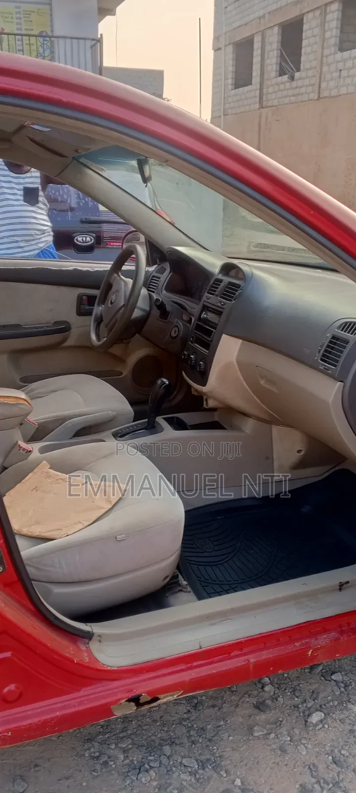 Kia Spectra 2009 Red
