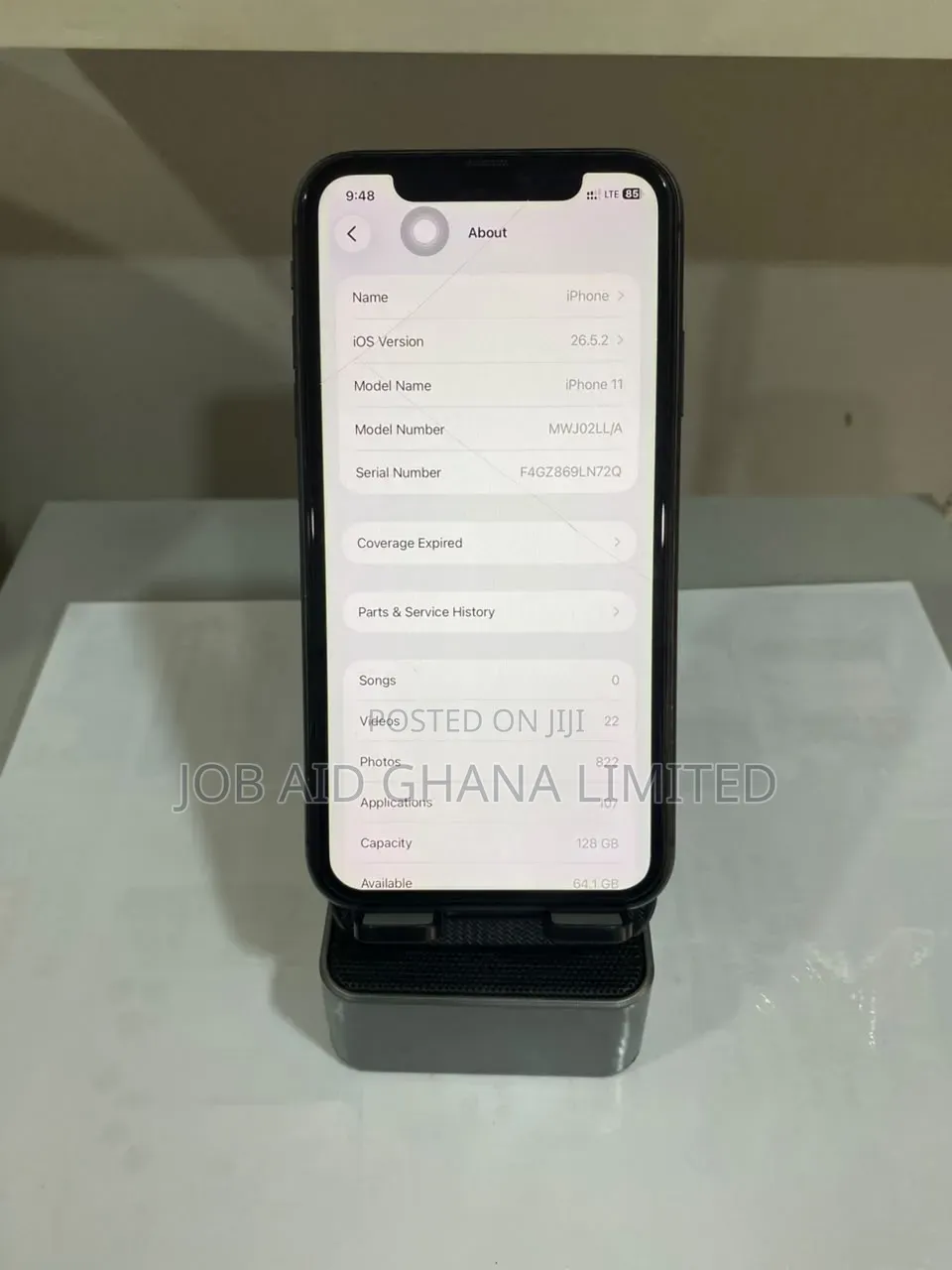 Apple iPhone 11 128 GB Black