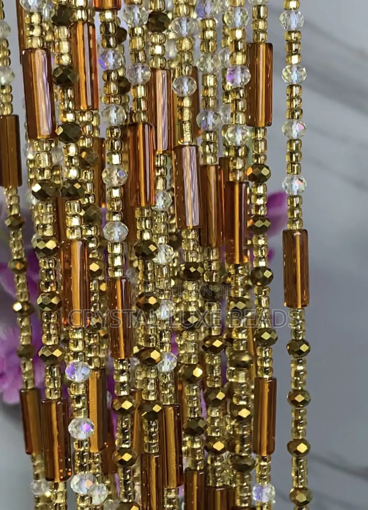 Golden Glow Waist Beads