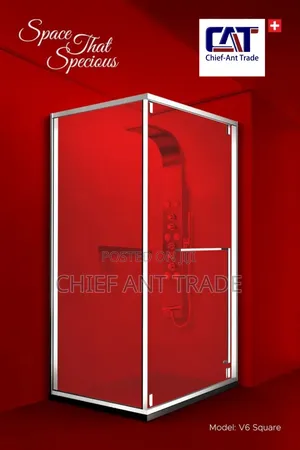 Big Shower Cubicle 120cm X 90cm. Shower Room