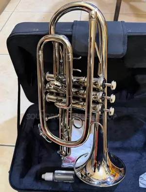 Silver-Plated Cornet
