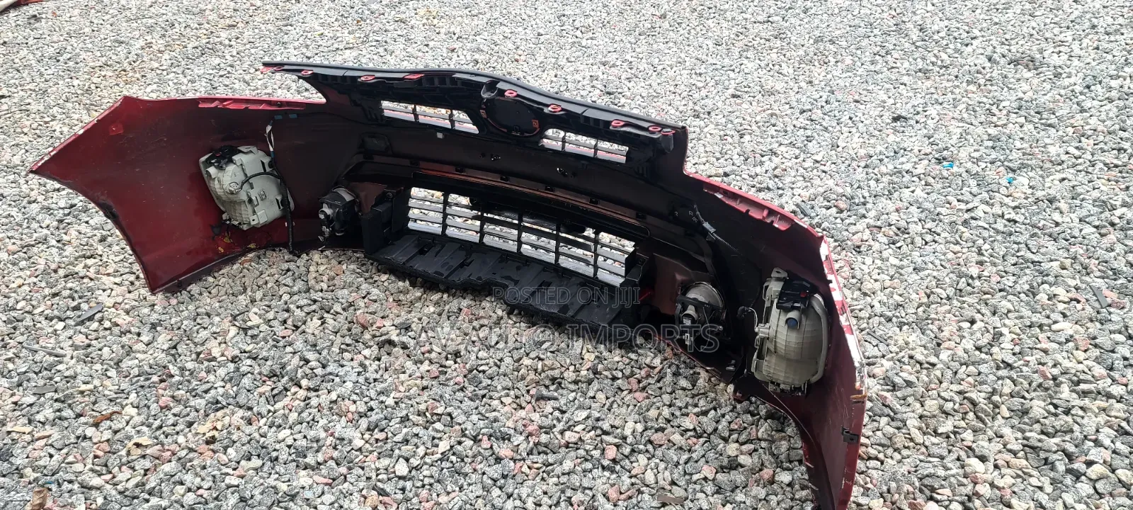 Prius G3 Front Bumper (Set) Headlights