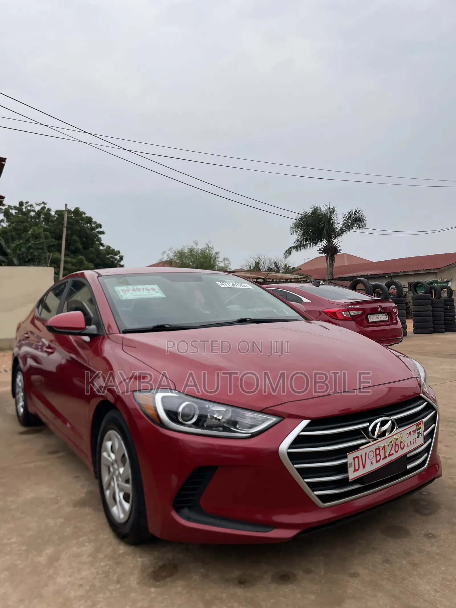 Hyundai Elantra 2017 Red