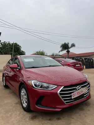 Hyundai Elantra 2017 Red