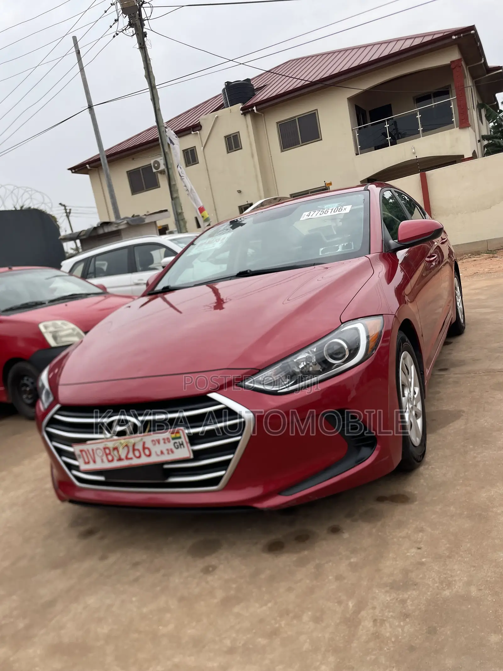 Hyundai Elantra 2017 Red