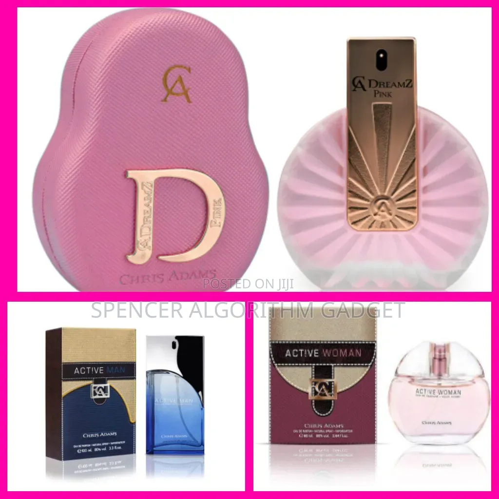 Chris Adams/ Active Woman/Active Man/Dreamz Pink Perfume