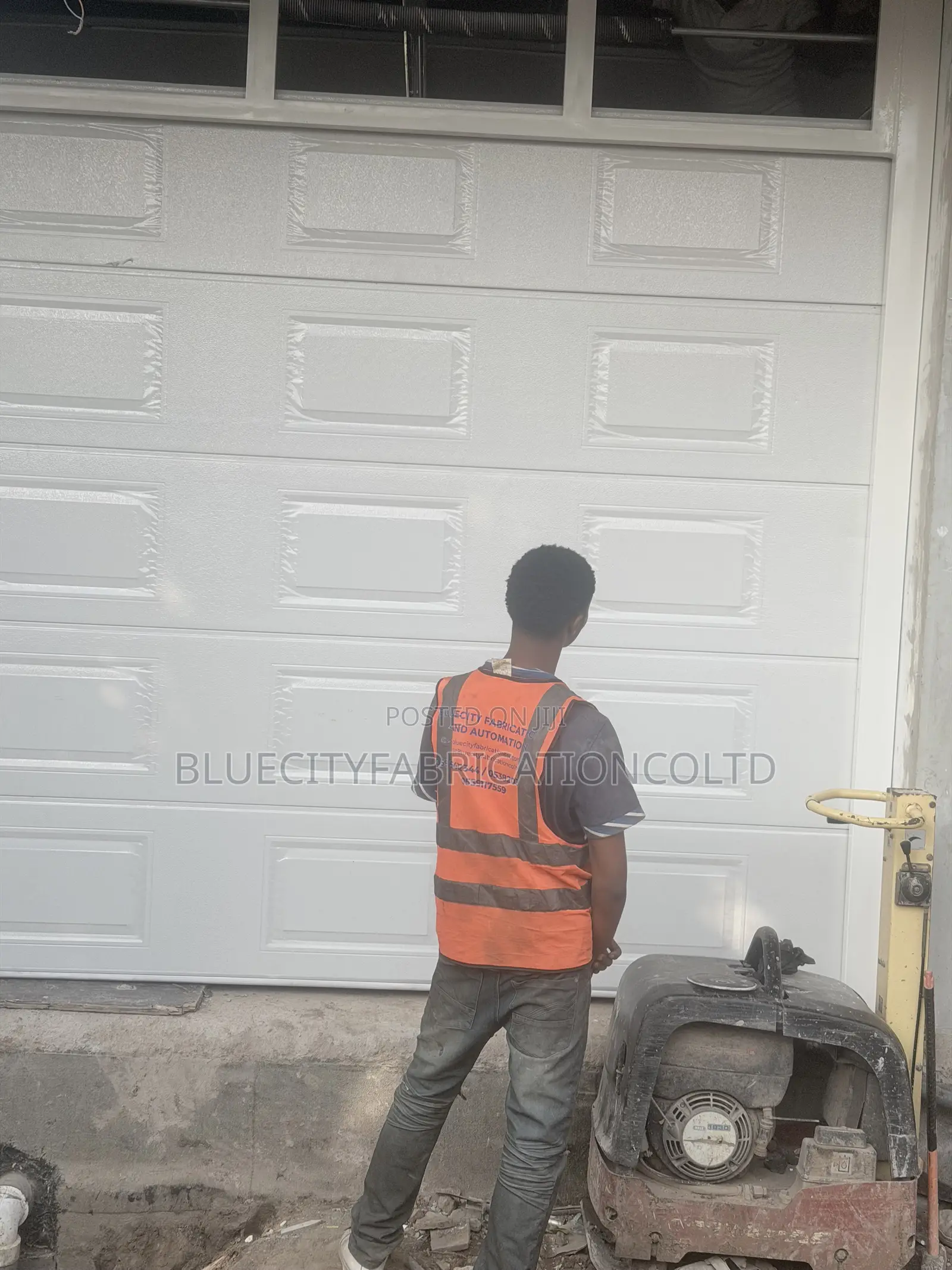 Double Panel Garage Door