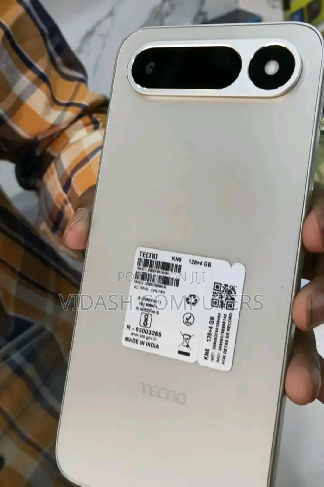 New Tecno Spark 50 5G 256 GB White