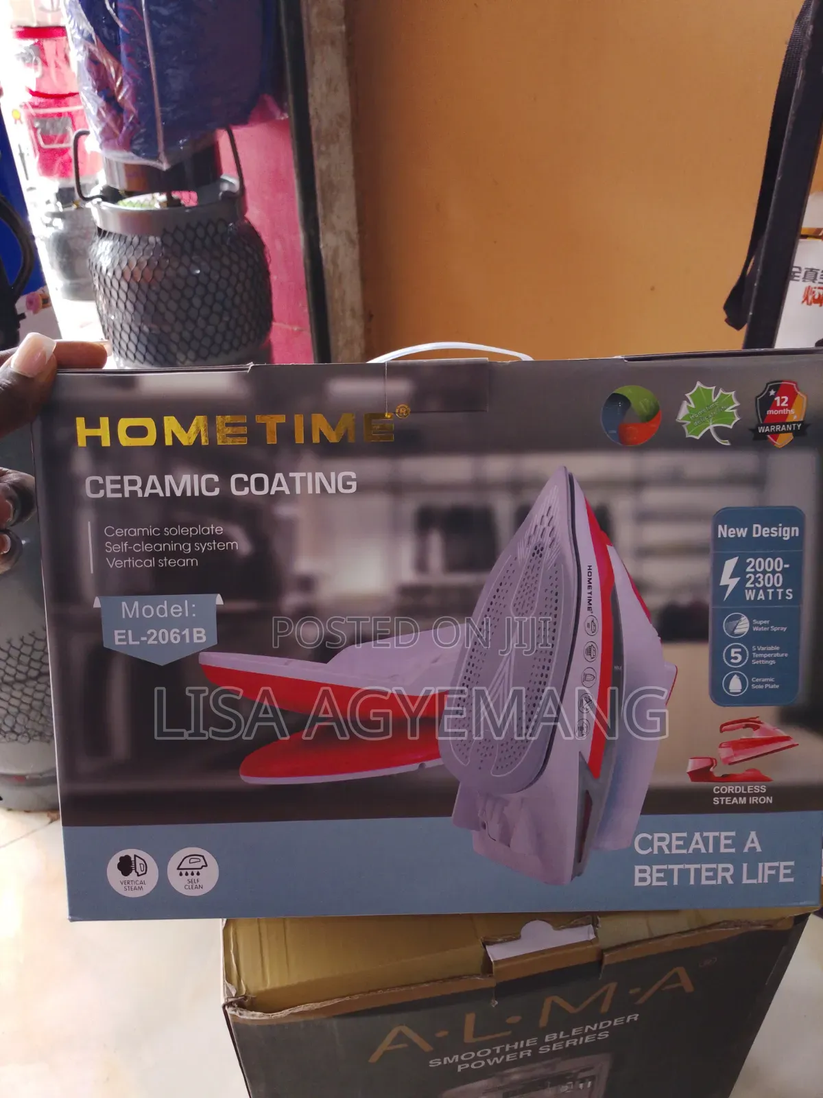 Cordless Steam Iron