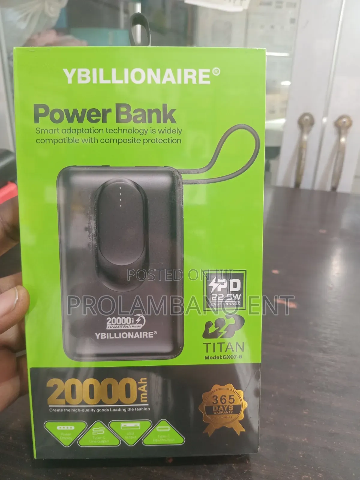 Power Bank 20,000mah