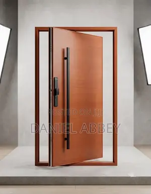 Pivot Security Doors. Aluminum Composite