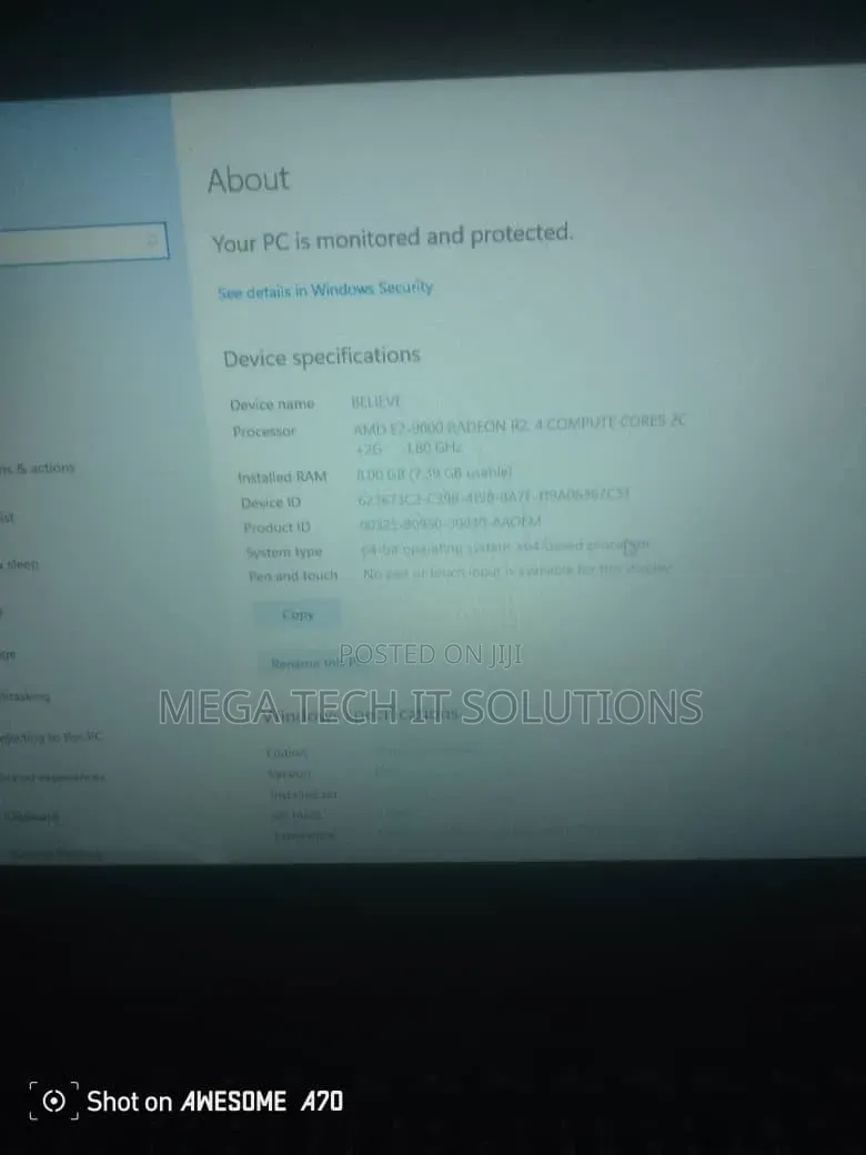 Laptop HP Pavilion 15 12GB AMD A8 HDD 500GB