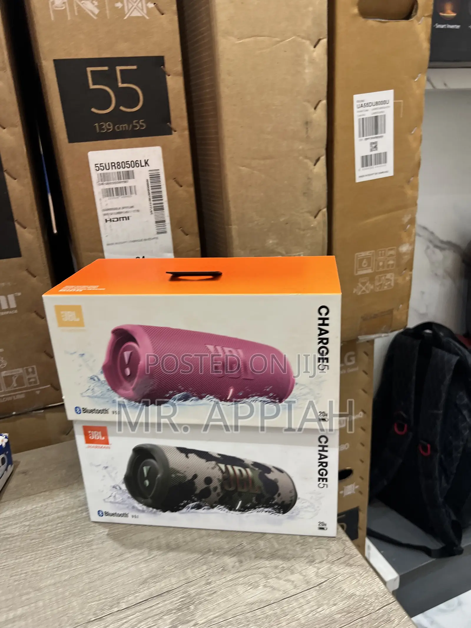 Extremely Affordable JBL Charge 5 Portable Bluetooth Speaker(Pink)