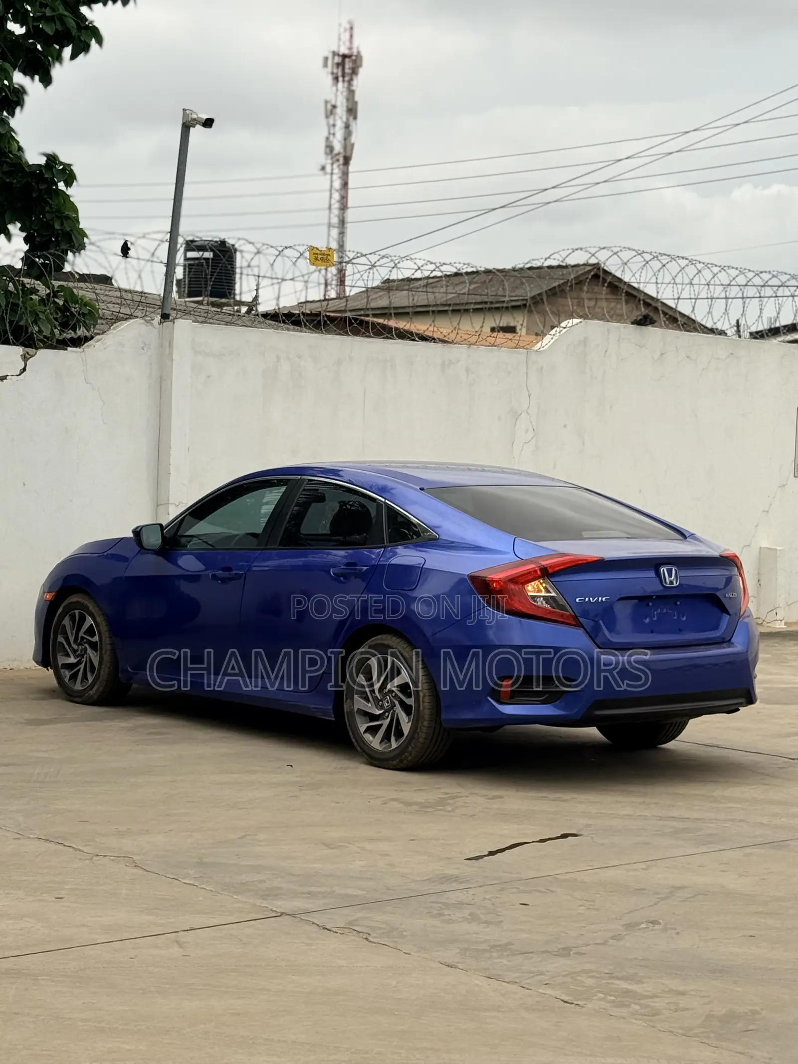 Honda Civic EX 4dr Sedan (1.5L 4cyl) 2016 Blue