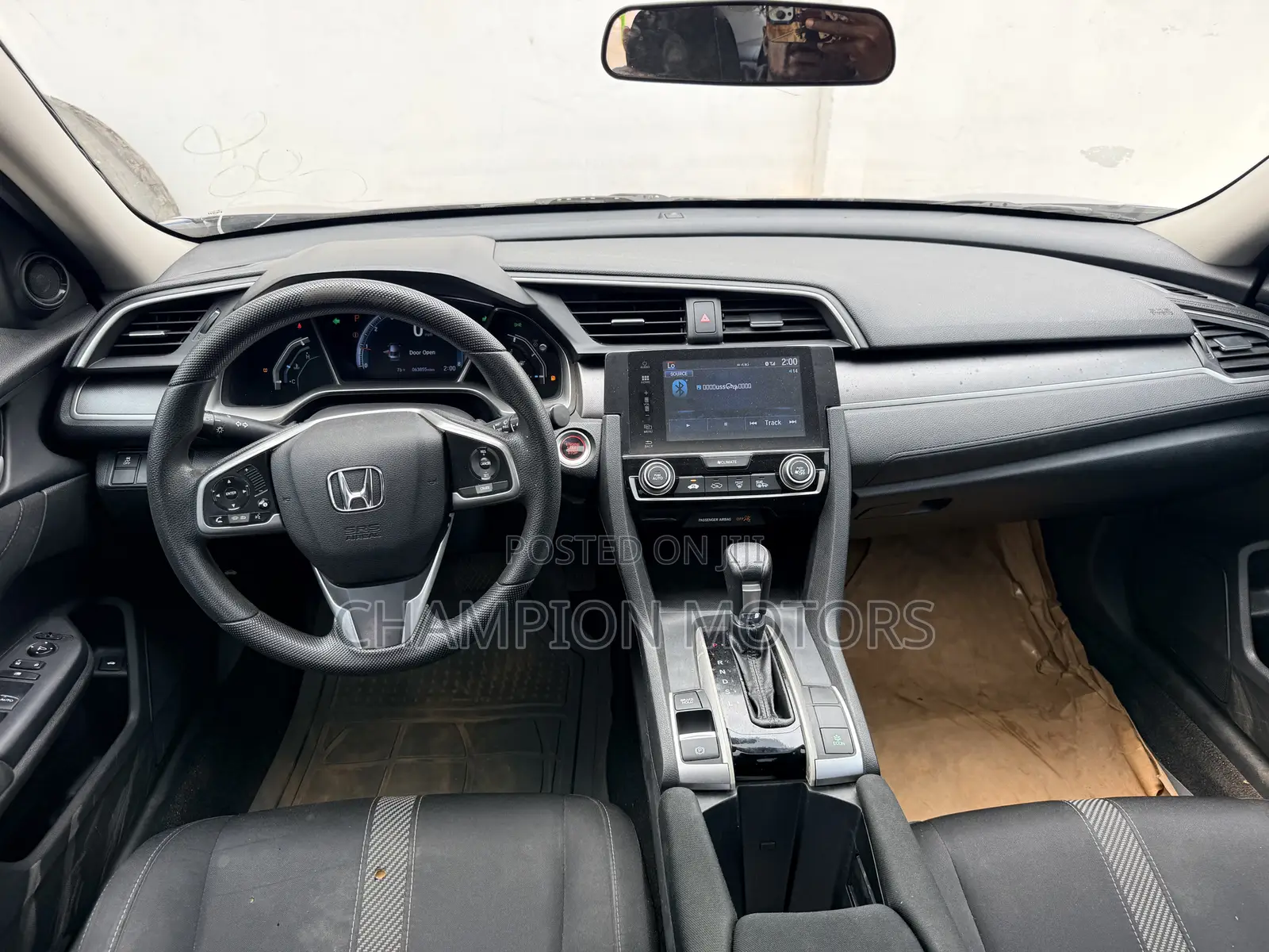 Honda Civic EX 4dr Sedan (1.5L 4cyl) 2016 Blue