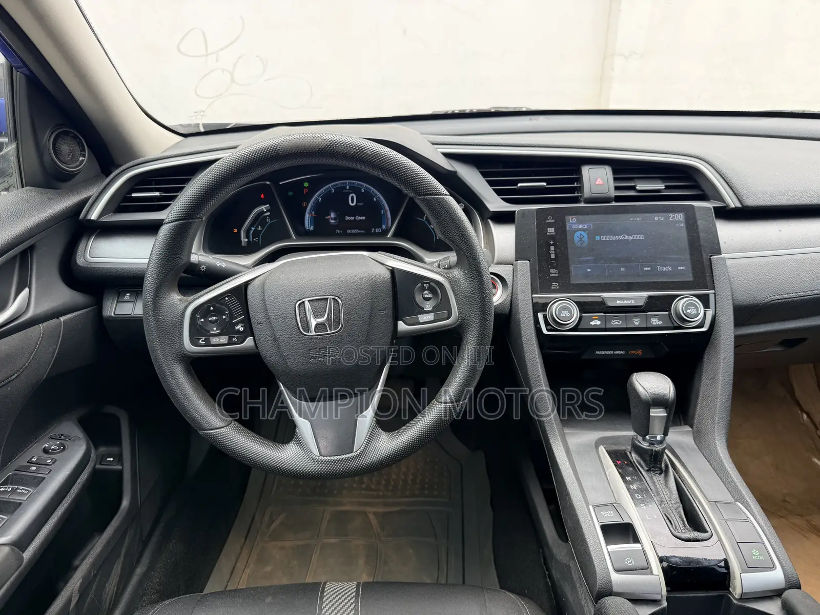 Honda Civic EX 4dr Sedan (1.5L 4cyl) 2016 Blue