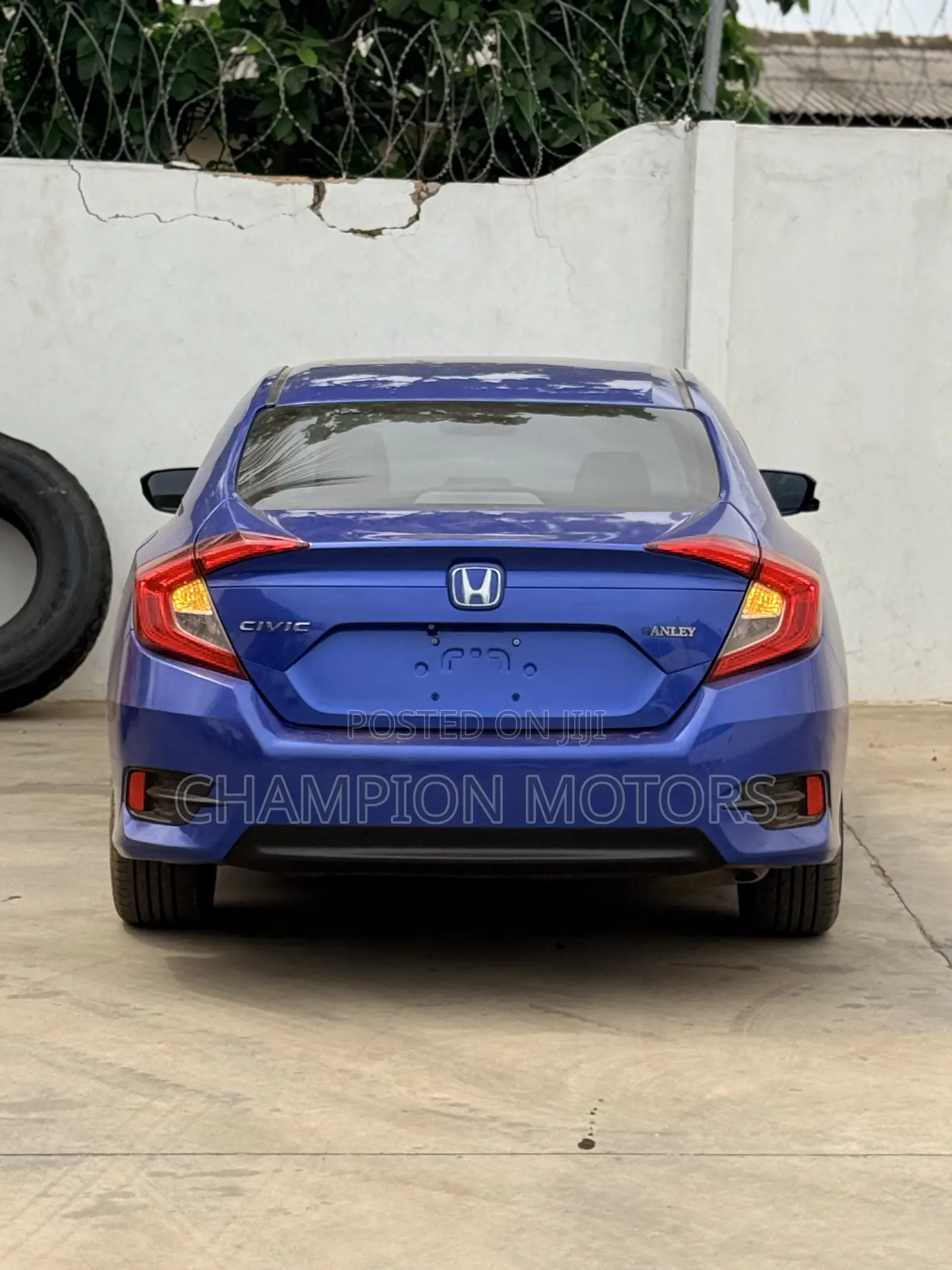 Honda Civic EX 4dr Sedan (1.5L 4cyl) 2016 Blue