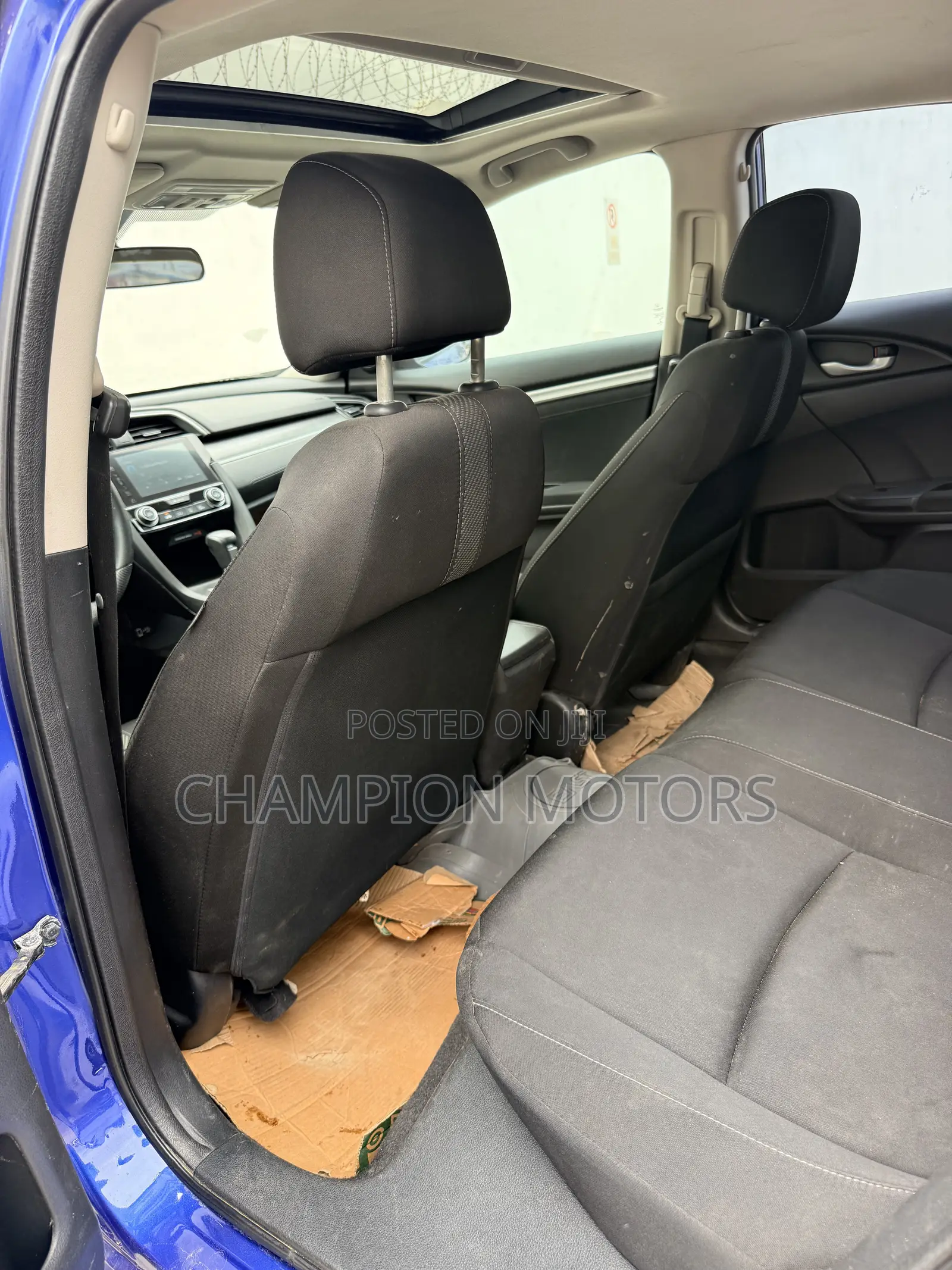 Honda Civic EX 4dr Sedan (1.5L 4cyl) 2016 Blue