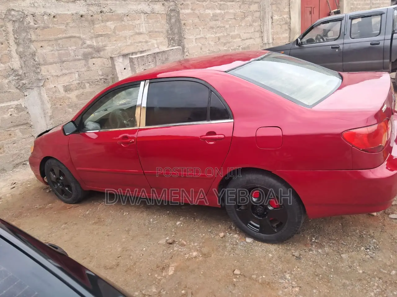 Toyota Corolla LE 2006 Red