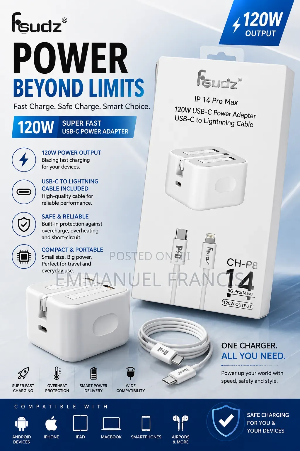 "Fast, Reliable Charging – Power Up in Minutes!"