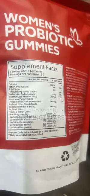 Women Probiotics Gummies