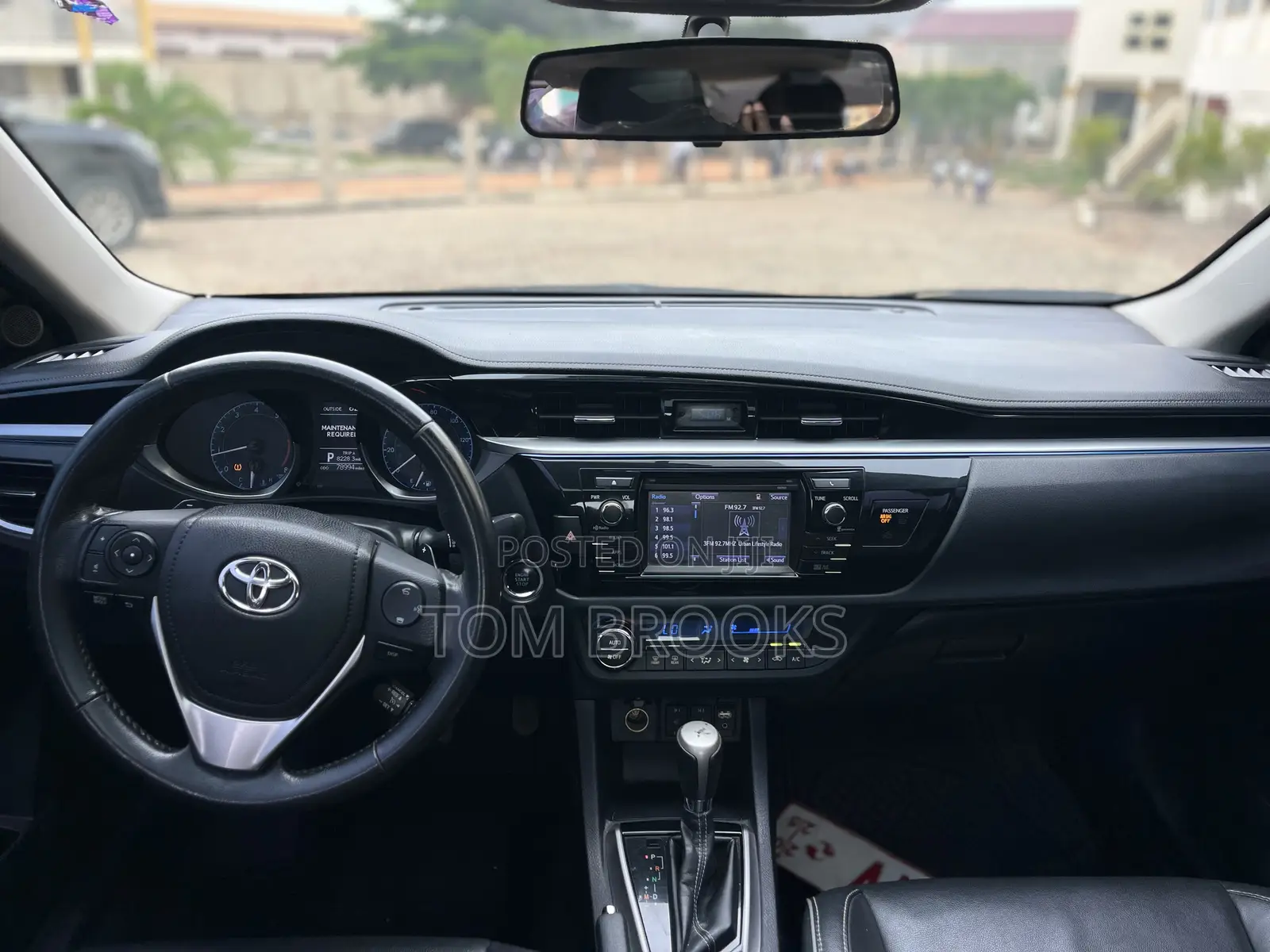Toyota Corolla S 4dr Sedan (1.8L 4cyl CVT) 2015 Black
