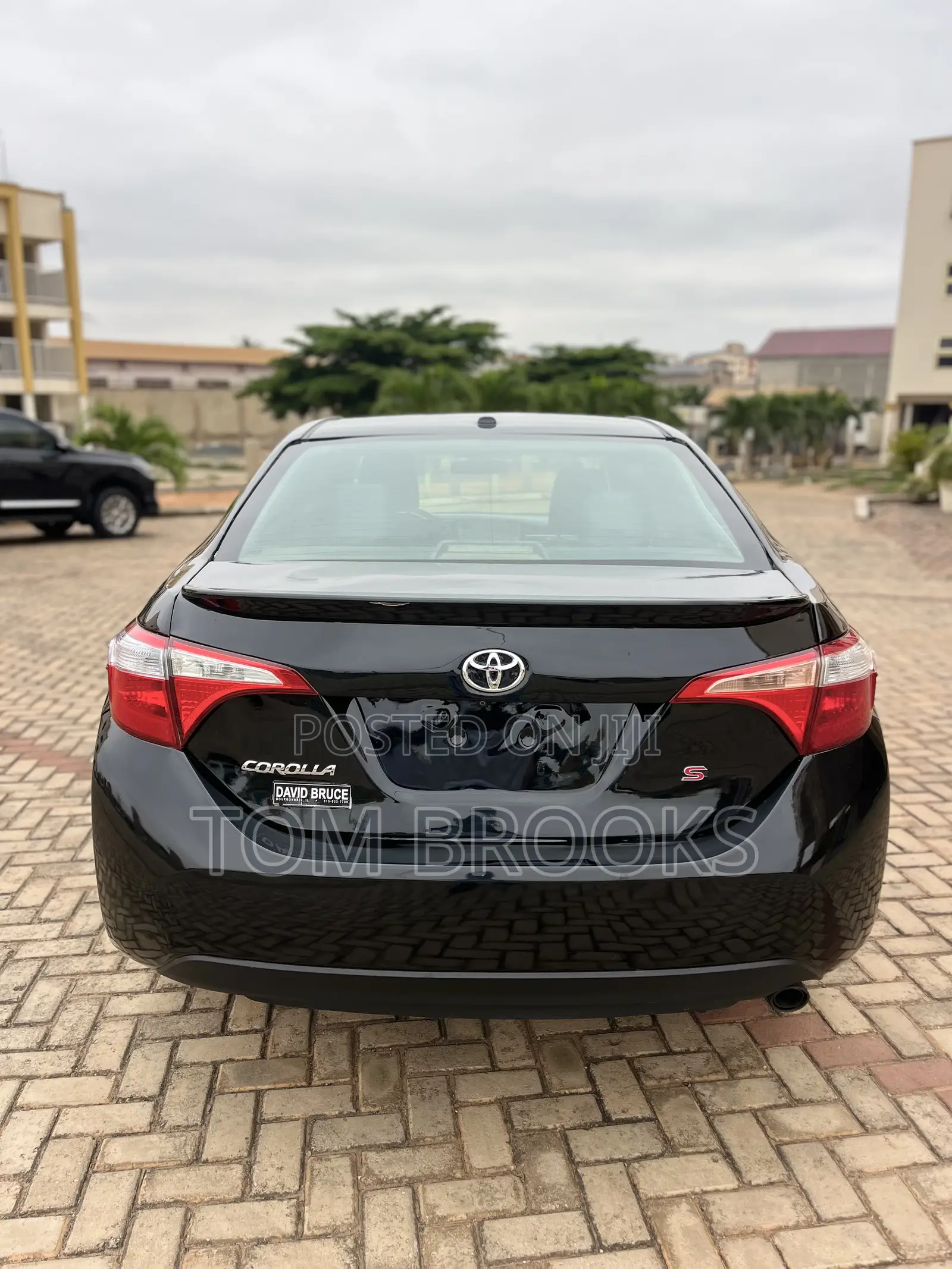 Toyota Corolla S 4dr Sedan (1.8L 4cyl CVT) 2015 Black
