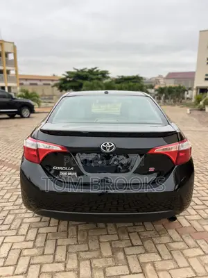 Toyota Corolla S 4dr Sedan (1.8L 4cyl CVT) 2015 Black