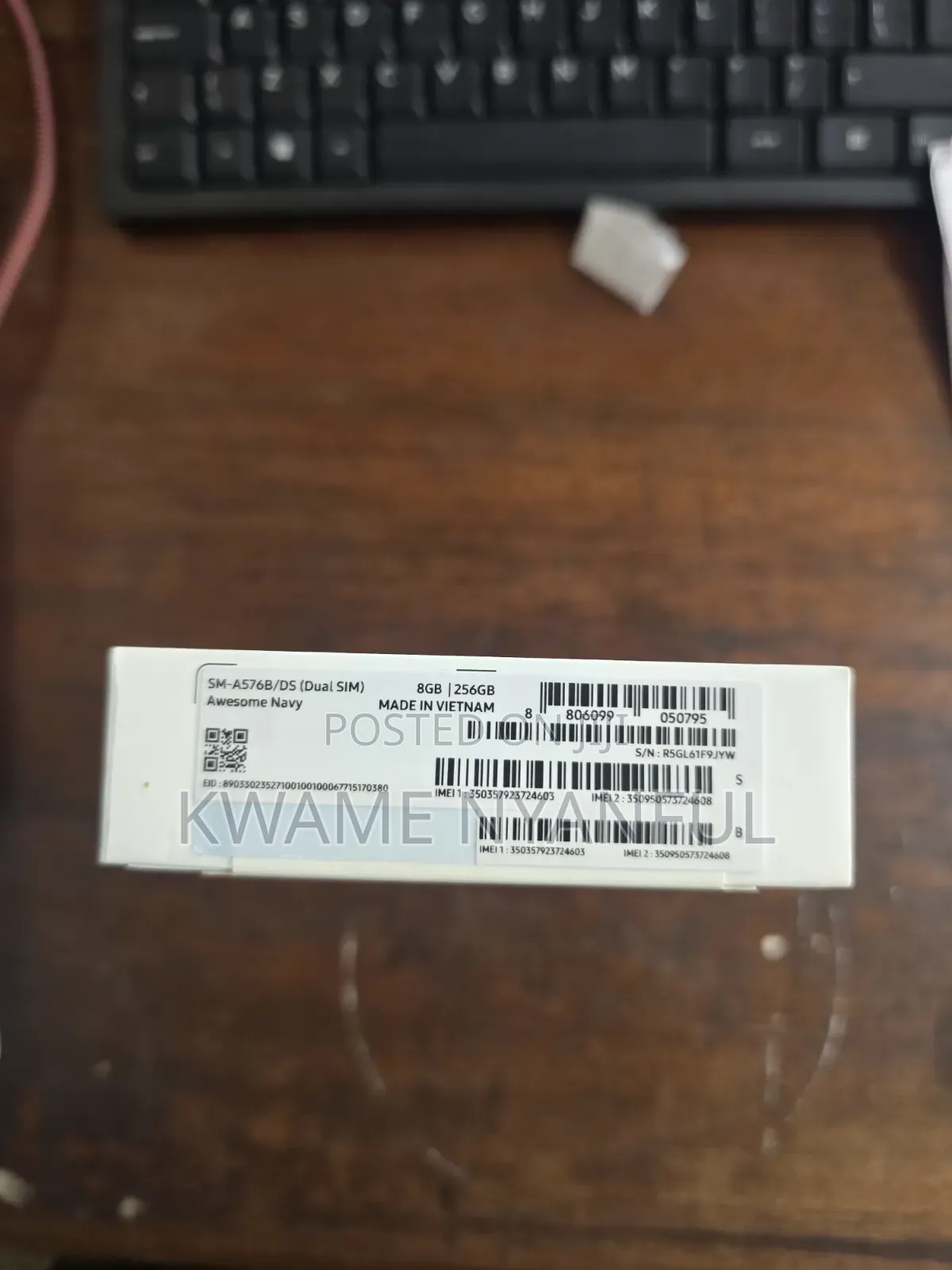 New Samsung Galaxy A57 256 GB Blue