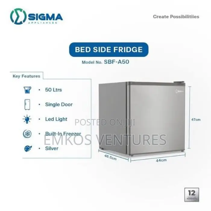 Sigma 50l Bedside Refrigerator SBF-A50
