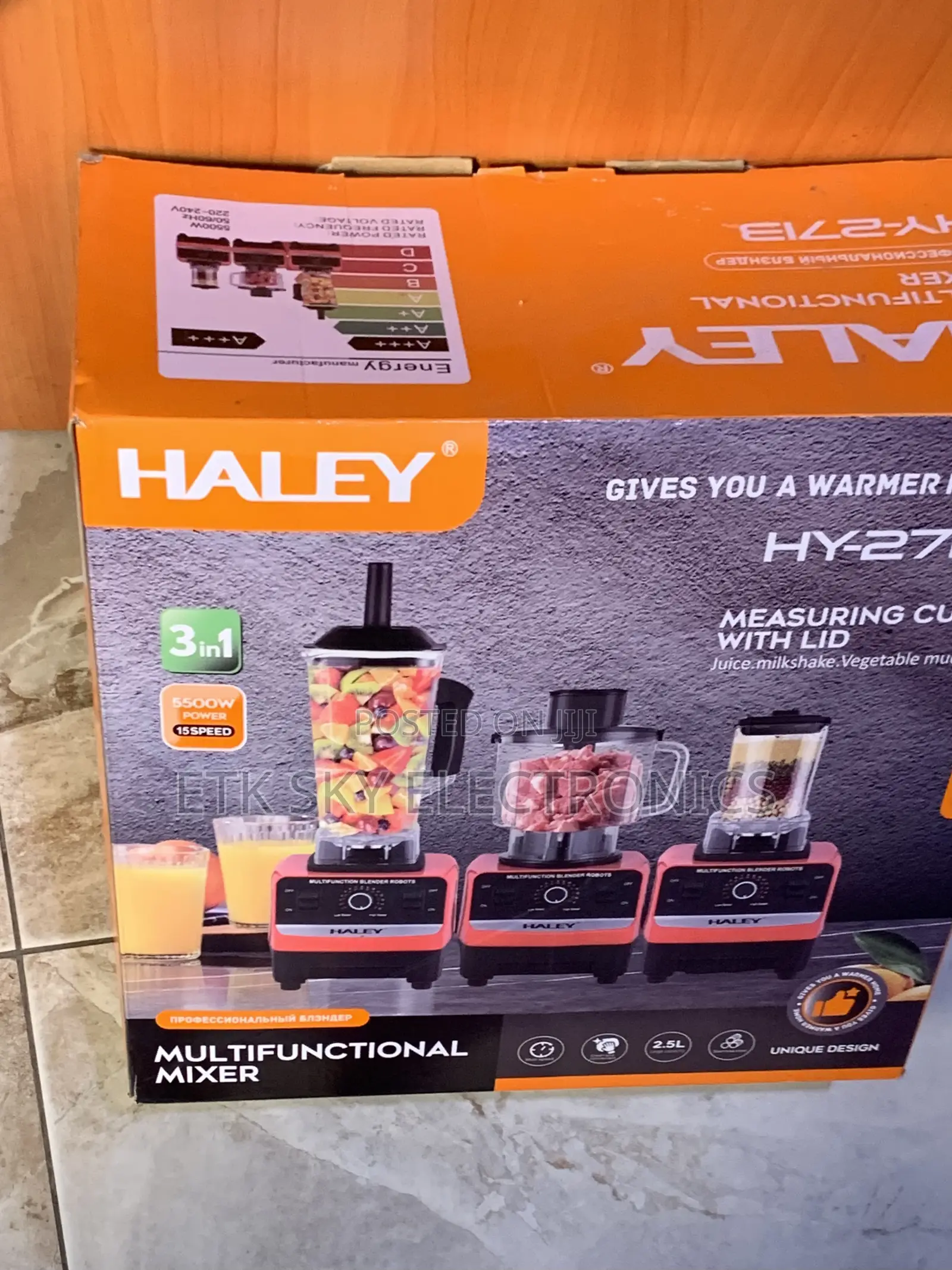 Haley 3-in-1 Blender