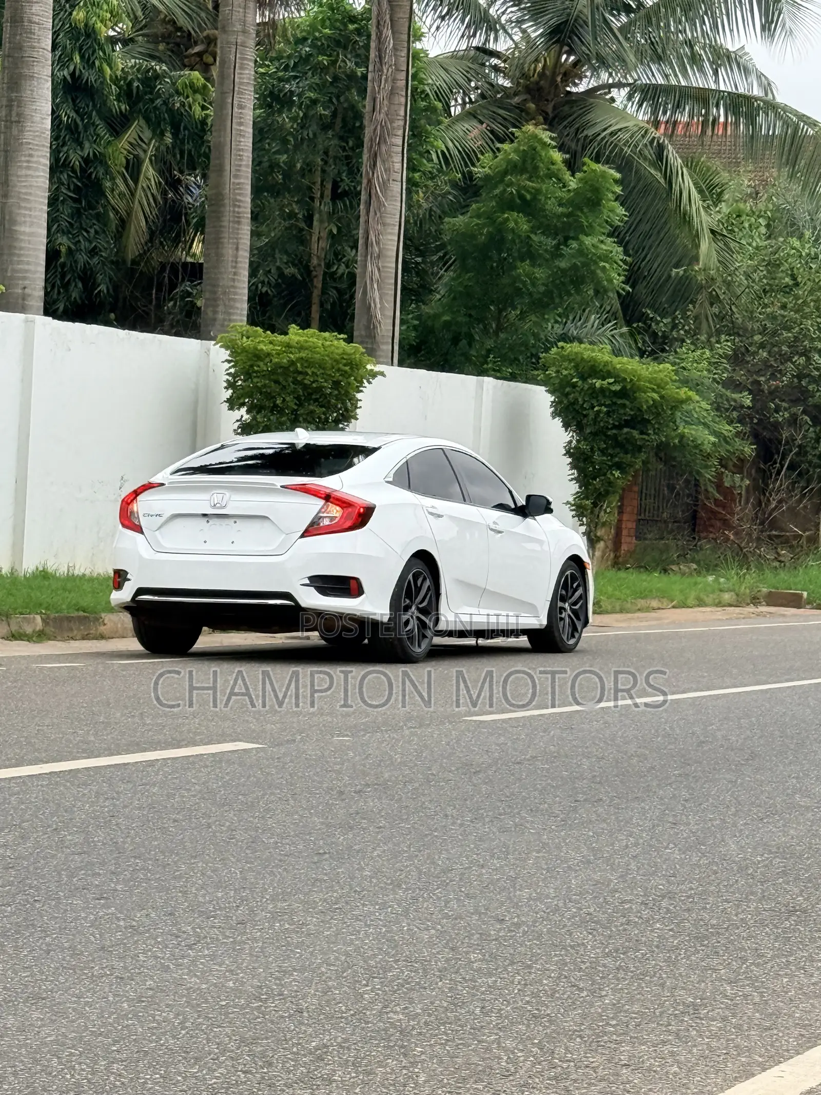 Honda Civic EX Sedan 2020 White