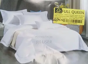Duvet Set, 4pcs Set - White