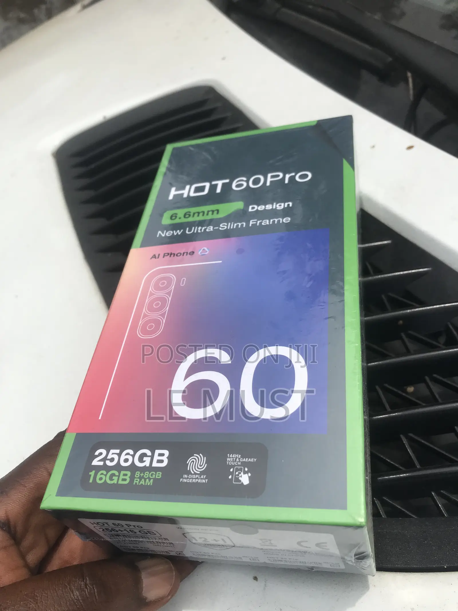 New Infinix Hot 60 Pro+ 256 GB Black