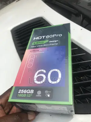 New Infinix Hot 60 Pro+ 256 GB Black