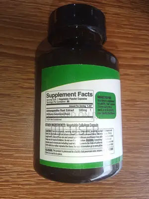 Ashwagandha Capsules - 60 Capsules