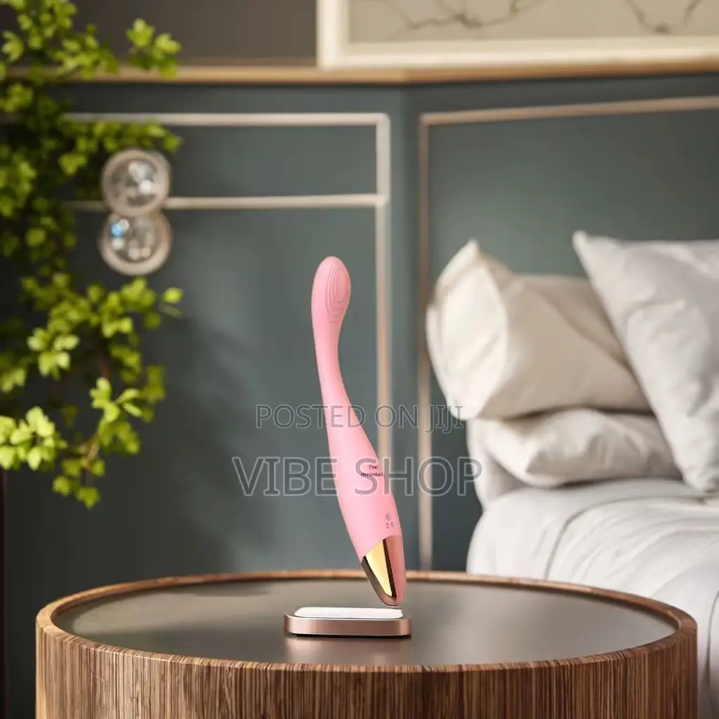 Slim Vibrator Wand – 12 Modes | Smart Thermostat | Ultra-Slim