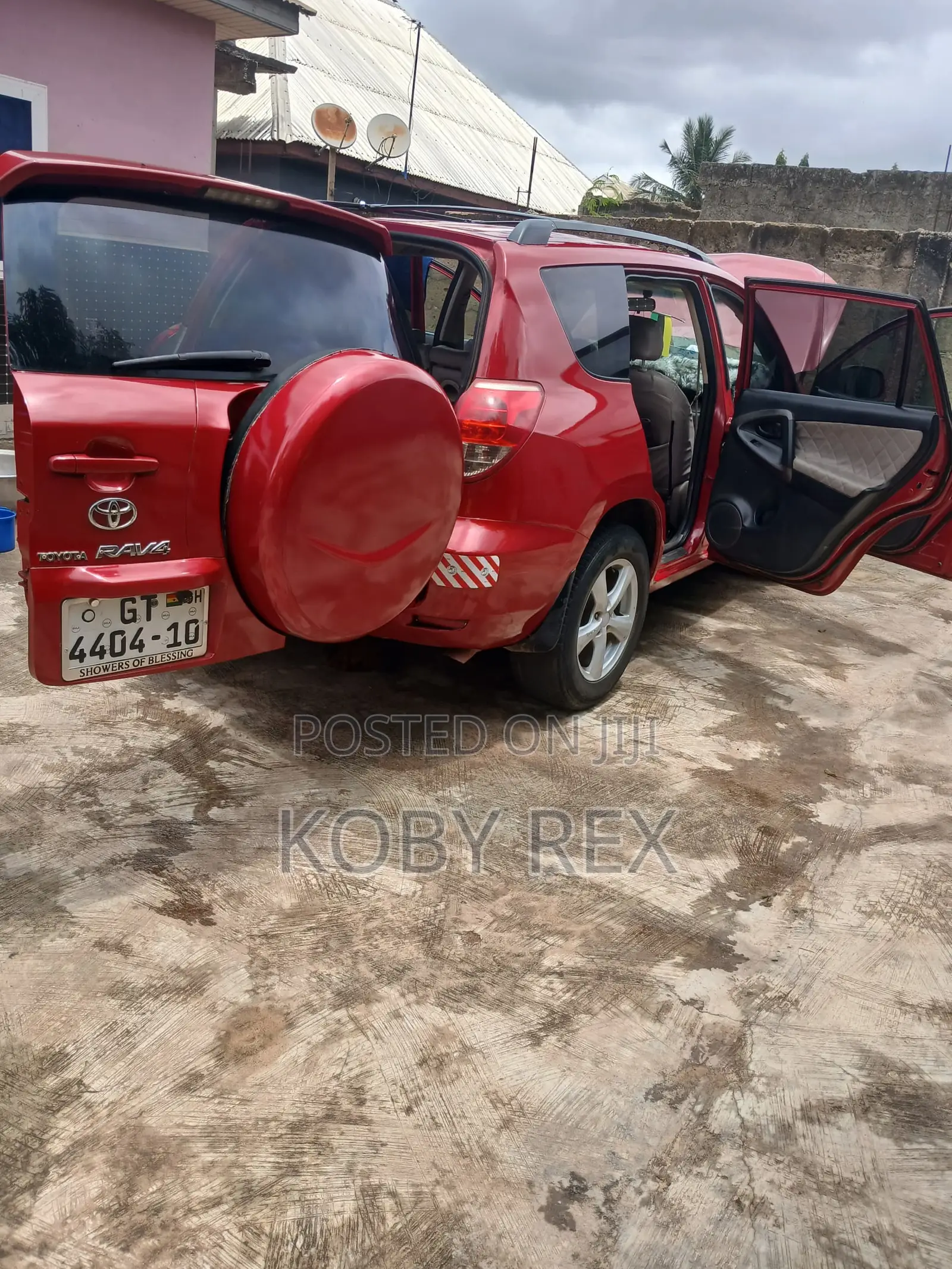 Toyota RAV4 2.4 2008 Red