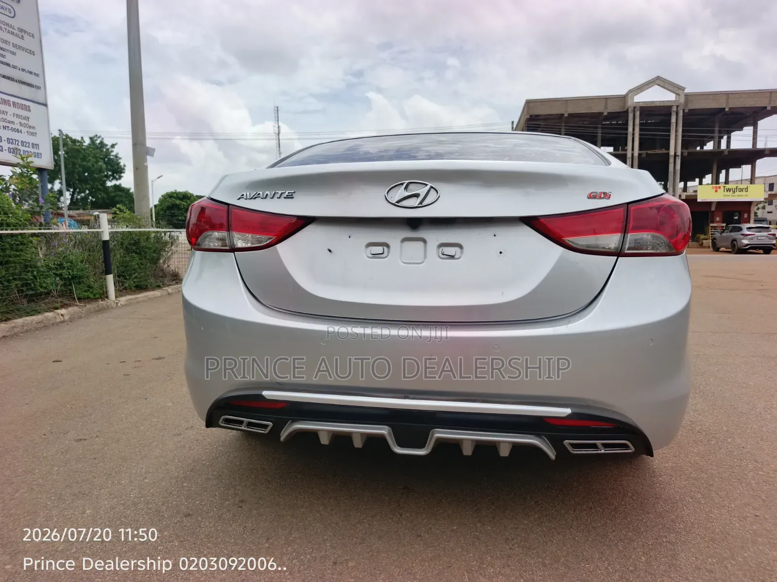 Hyundai Avante 2014 Silver
