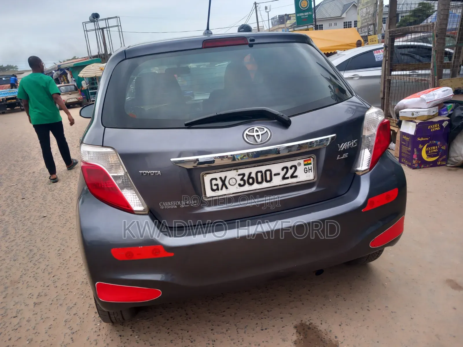 Toyota Yaris 2012 White