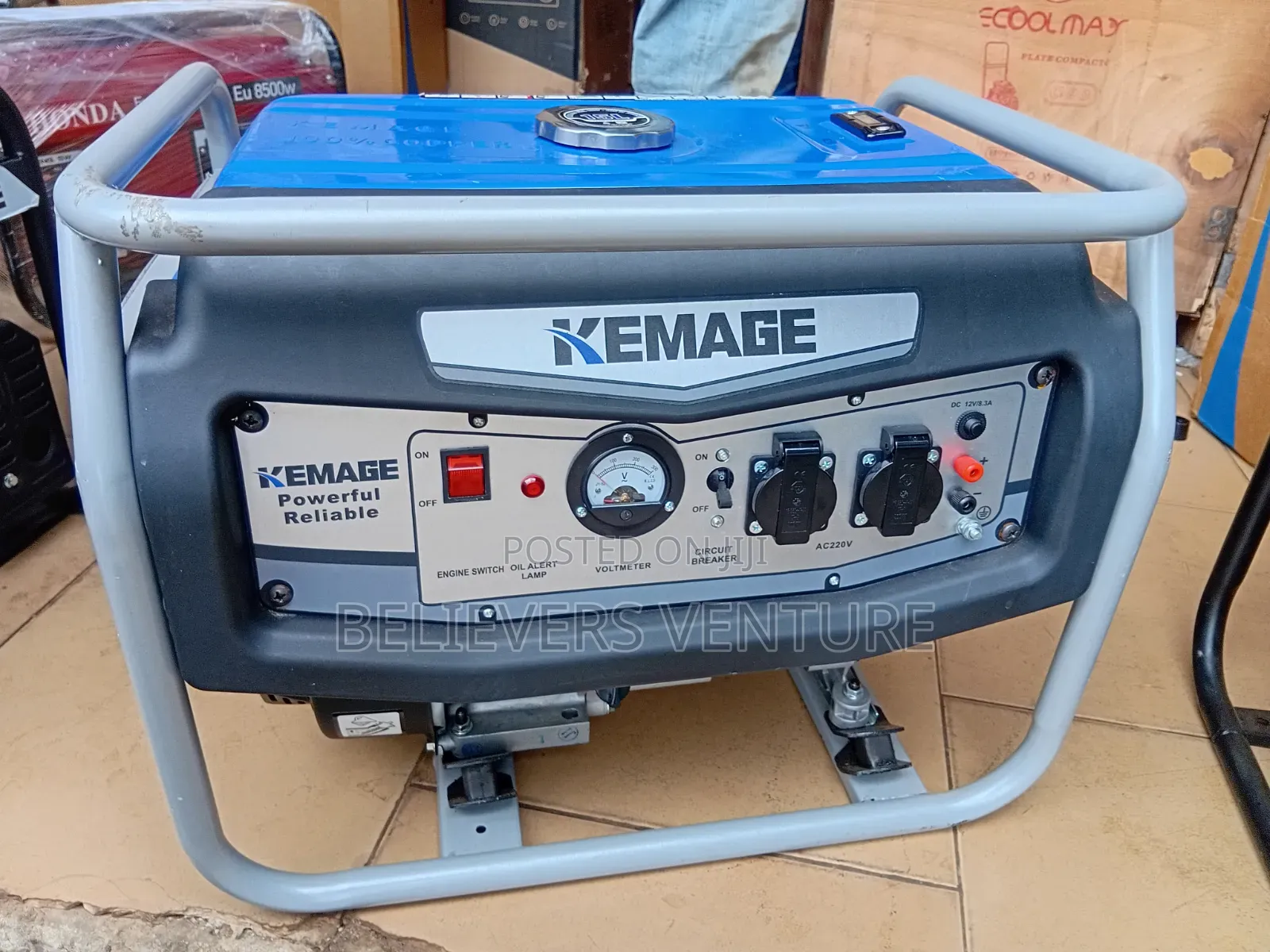 Kemage 7kVA Electric Start Petrol Generator Available 7kva