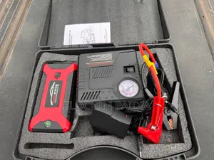 Portable Tire Inflator and Jumpstarter
