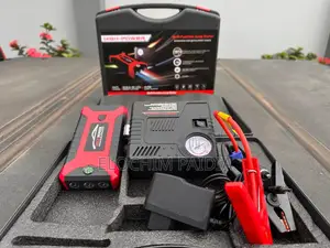 Portable Tire Inflator and Jumpstarter